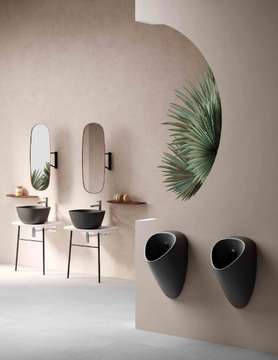 PLURAL LOW - Low ceramic console sink by VitrA Bathrooms - view 3